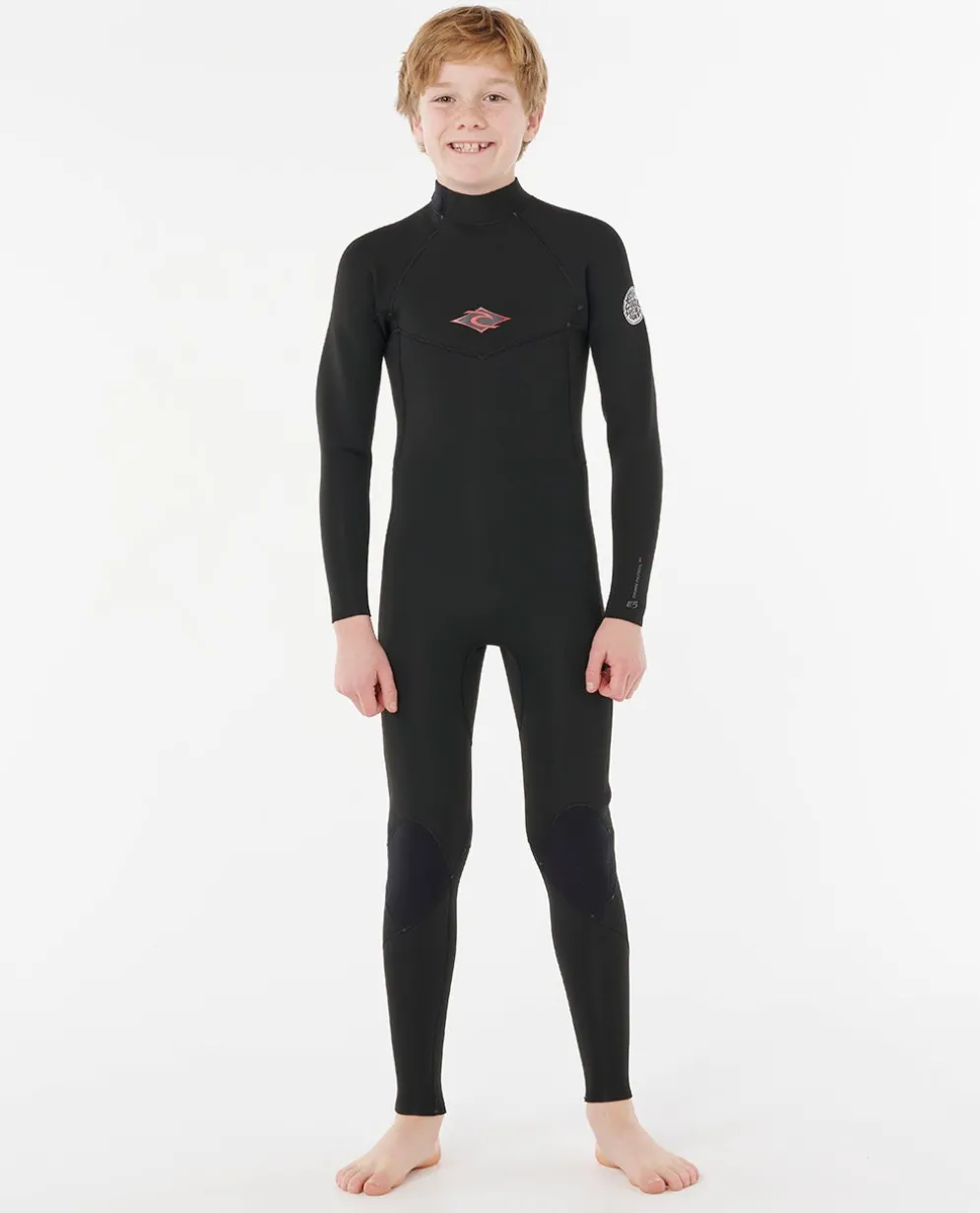 Kids Dawn Patrol 4/3 Back Zip Steamer