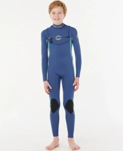 Kids Dawn Patrol 3/2 Chest Zip Steamer