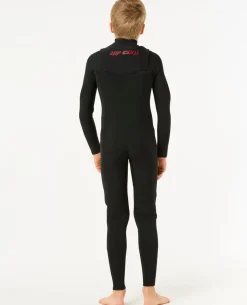 Kids Dawn Patrol 4/3 Chest Zip Steamer