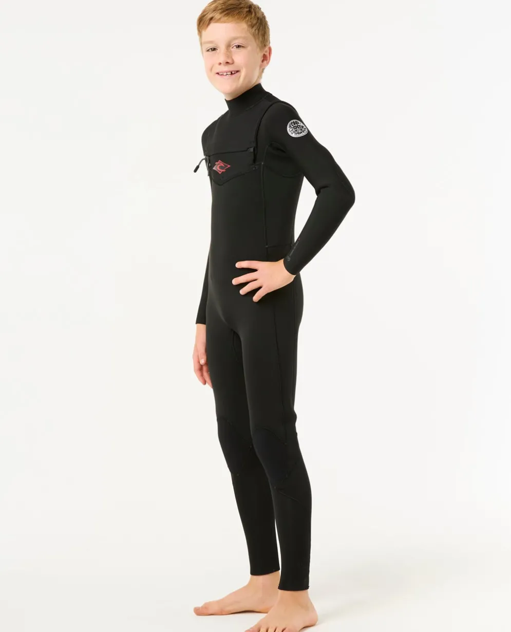 Kids Dawn Patrol 3/2 Chest Zip Steamer