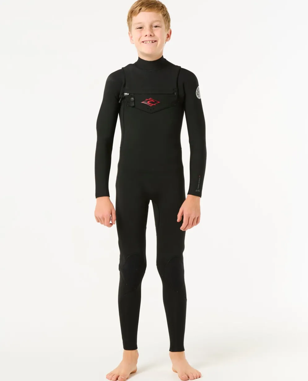 Kids Dawn Patrol 3/2 Chest Zip Steamer