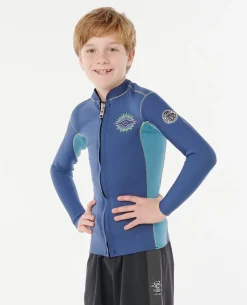 Kids Dawn Patrol Front Zip Surf Jacket