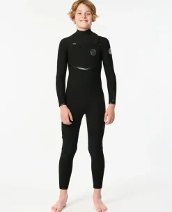 Kids Flashbomb 4/3 Chest Zip Wetsuit