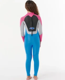 Kids Omega 4/3 Back Zip Wetsuit Steamer