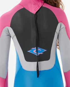 Kids Omega 4/3 Back Zip Wetsuit Steamer