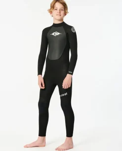 Kids Omega 4/3 Back Zip Wetsuit Steamer