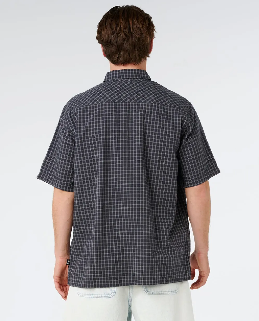 Liquid Trips Check Short Sleeve Shirt