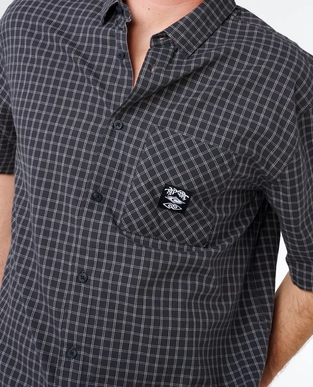 Liquid Trips Check Short Sleeve Shirt