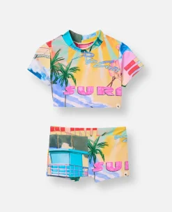 Malibu Ss Swim Set - Kids