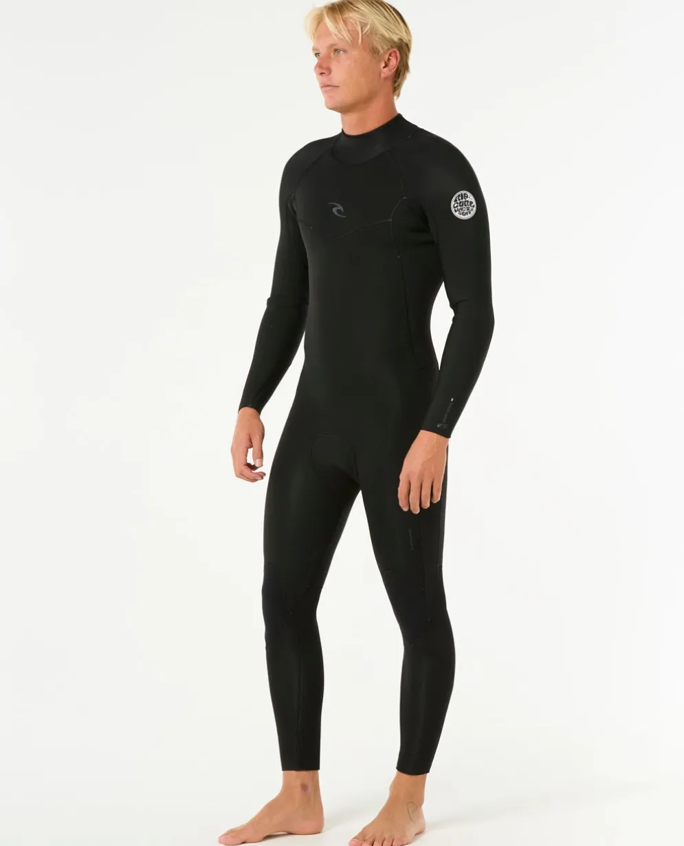 Mens Dawn Patrol 4/3 Back Zip Steamer Wetsuit