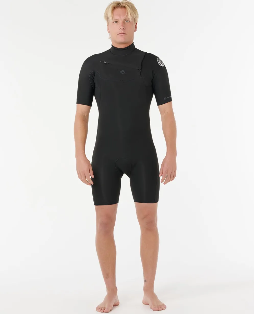 Mens Dawn Patrol 2/2 Chest Zip Springsuit