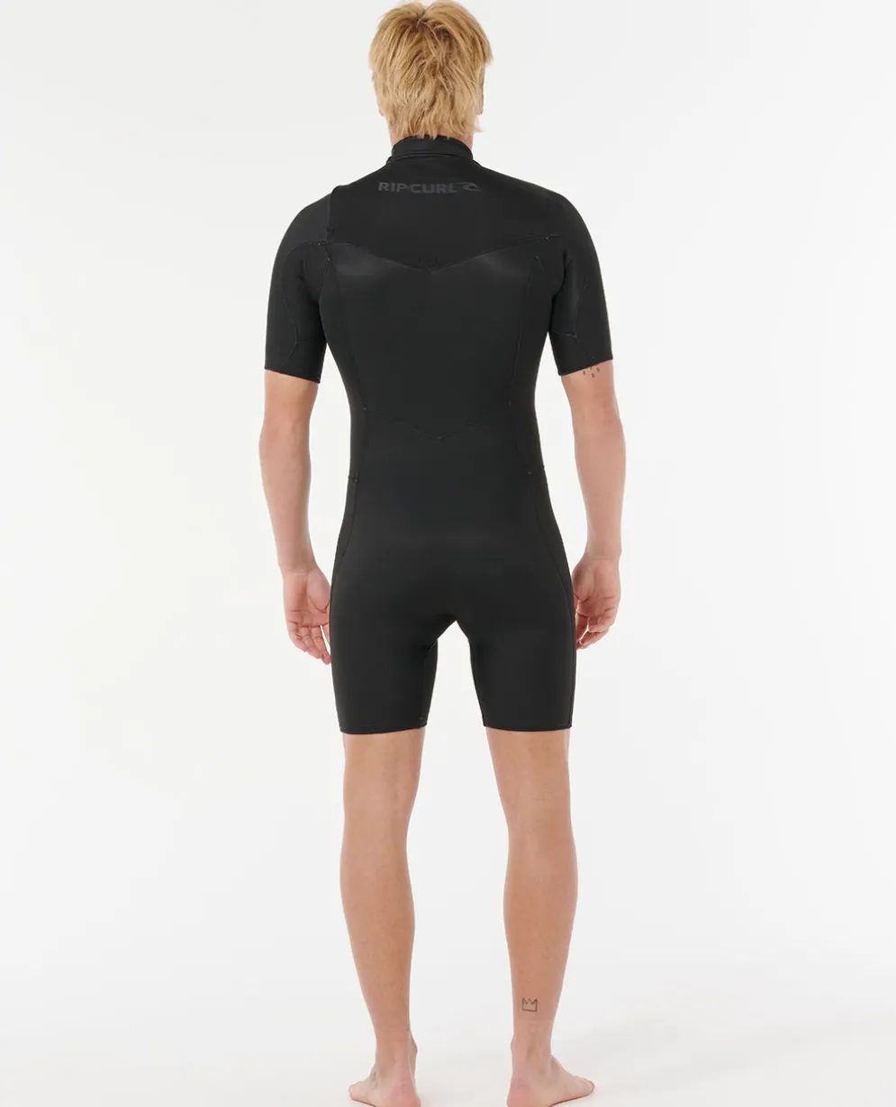 Mens Dawn Patrol 2/2 Chest Zip Springsuit
