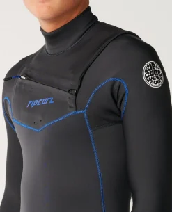 Mens Dawn Patrol 4/3 Chest Zip Steamer Wetsuit