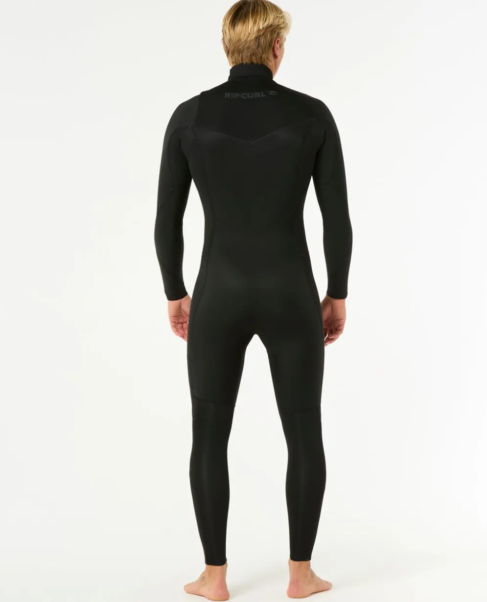 Mens Dawn Patrol 4/3 Chest Zip Steamer Wetsuit