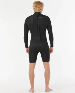 Mens Dawn Patrol Long Sleeve Back Zip Springsuit