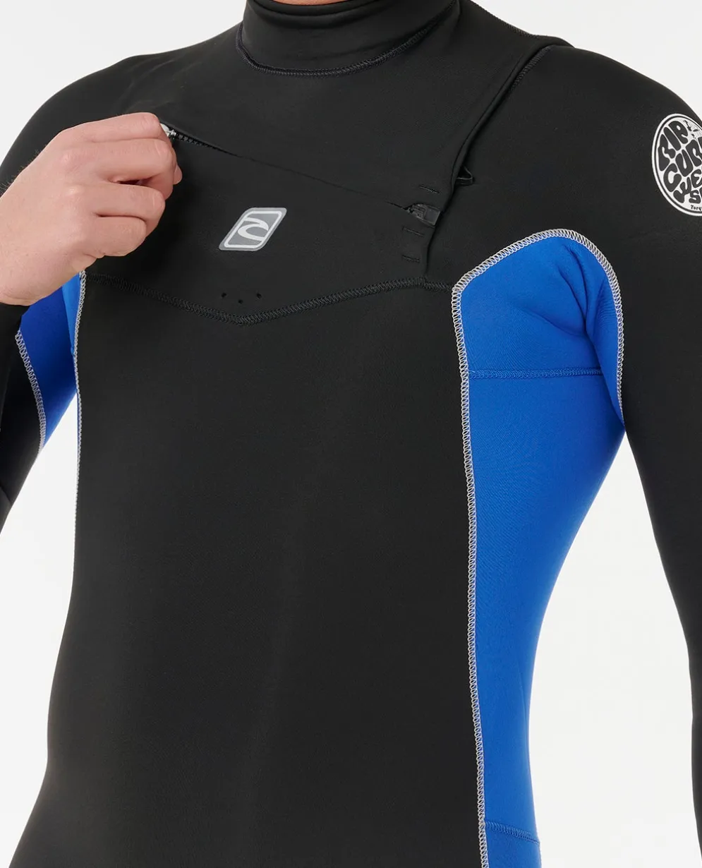 Mens Dawn Patrol 2/2 Long Sleeve Chest Zip Springsuit