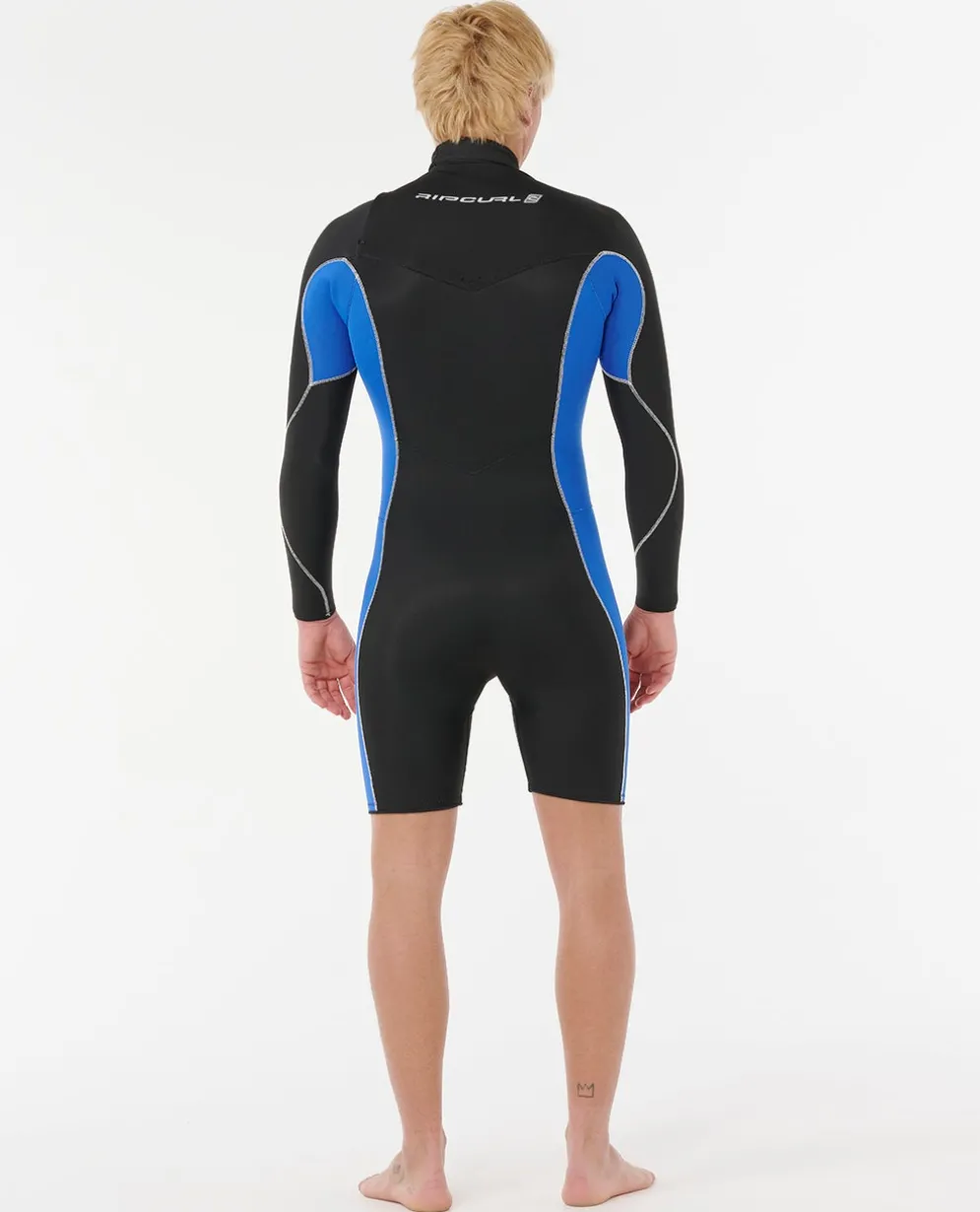 Mens Dawn Patrol 2/2 Long Sleeve Chest Zip Springsuit