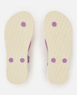 Mixed Bloom Open Toe Sandal - Girls