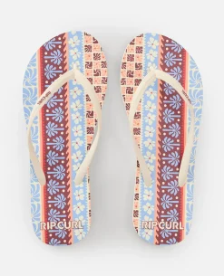 Mixed Bloom Sandals
