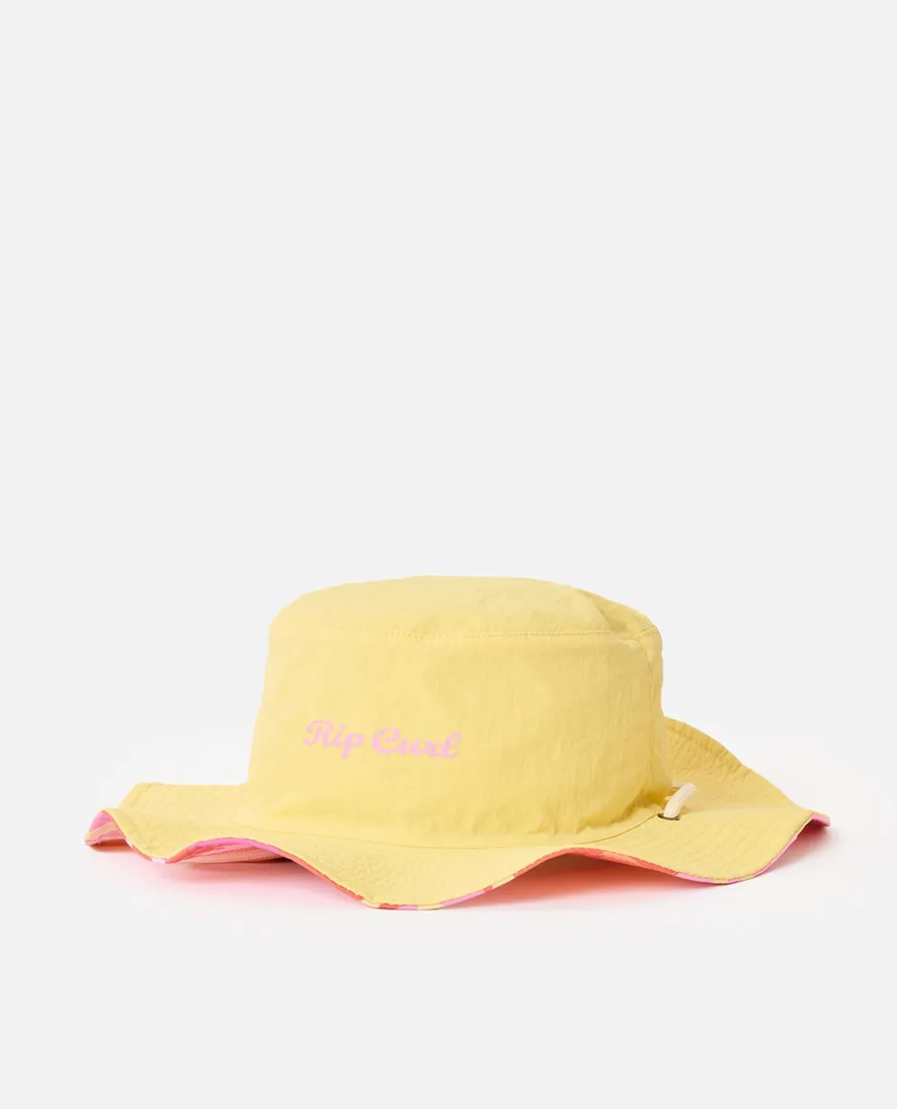 Mixed Reversible UPF50 Bucket Hat- Girls