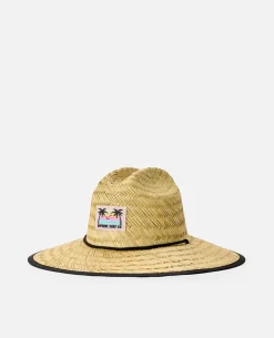 Mixed Straw Sun Hat