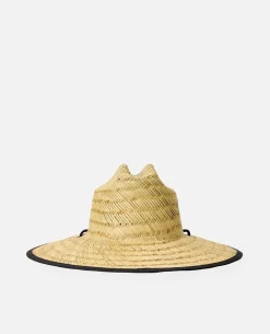 Mixed Straw Sun Hat