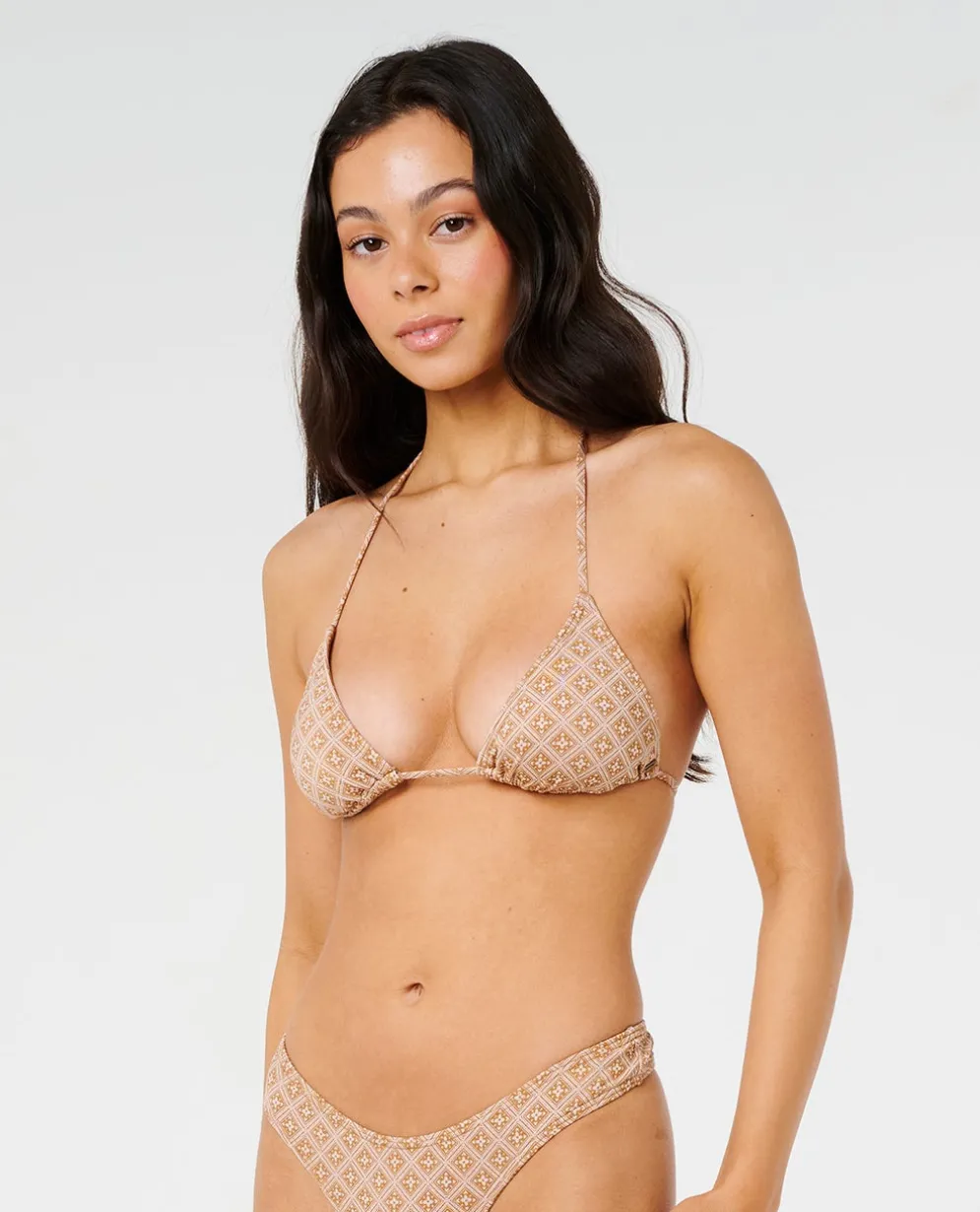 Moon Geo Sliding Triangle Bikini Top