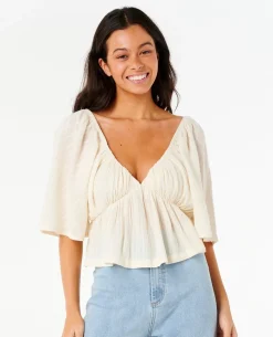 Neon Isles Short Sleeve Summer Top
