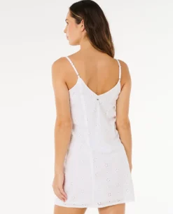 Oasis Broderie Slip Dress