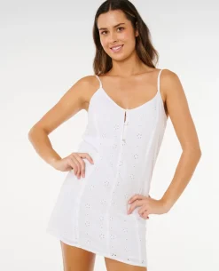 Oasis Broderie Slip Dress
