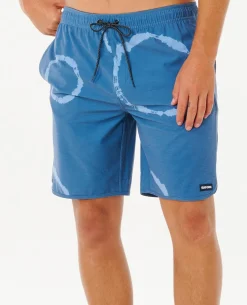 Pacific Rinse Dye Volley Boardshort