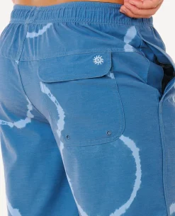 Pacific Rinse Dye Volley Boardshort