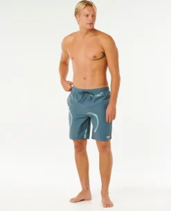 Pacific Rinse Dye Volley Boardshort