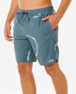 Pacific Rinse Dye Volley Boardshort