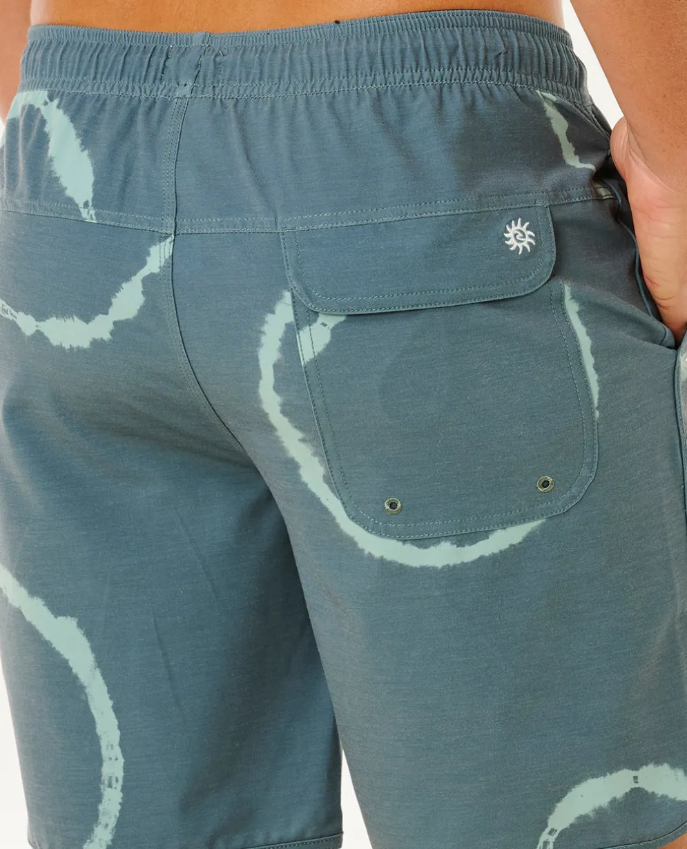 Pacific Rinse Dye Volley Boardshort