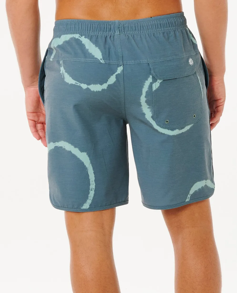 Pacific Rinse Dye Volley Boardshort