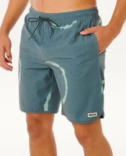Pacific Rinse Dye Volley Boardshort