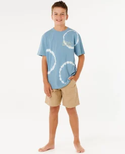 Pacific Rinse Fin Tee - Kids