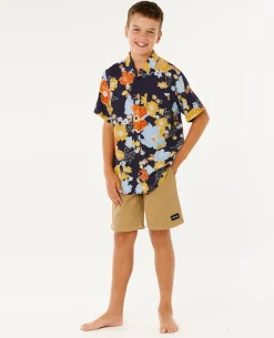 Pacific Rinse Short Sleeve Shirt - Kids