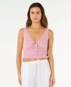 Paradise Check Top