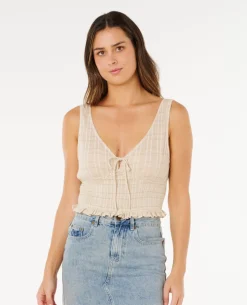 Paradise Check Top