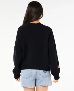 Paradise Knit Crew Fleece
