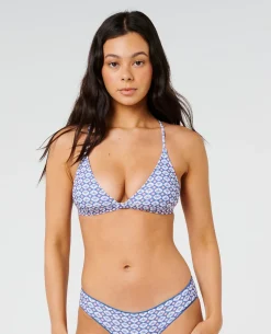 Party Wave Xback Triangle Bikini Top