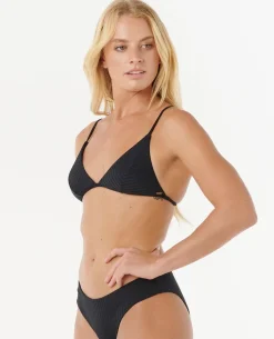 Premium Surf Banded Fixed Triangle Bikini Top