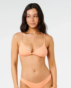 Premium Surf Banded Fixed Triangle Bikini Top