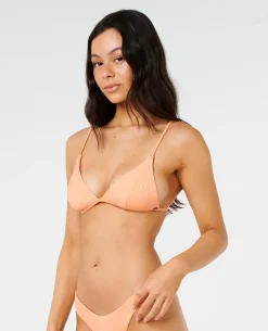 Premium Surf Banded Fixed Triangle Bikini Top