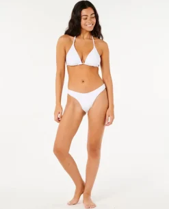 Premium Surf High Leg Skimpy Coverage Bikini Bottoms