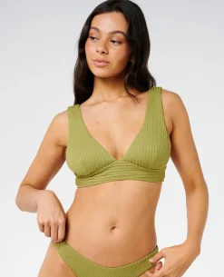 Premium Surf High Leg Skimpy Coverage Bikini Bottoms