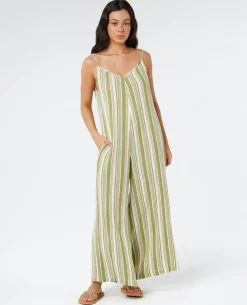 Premium Surf Stripe Jumpsuit