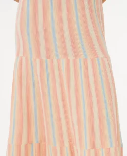 Premium Surf Stripe Maxi Dress